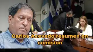 Resumen Comisi&oacute;n sobresueldos Carlos Acevedo