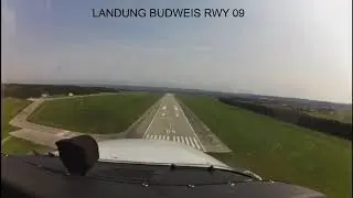 Flug nach Budweis - LKCS