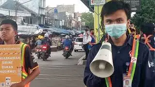 KOMUNITAS EDAN SEPUR MENERTIBKAN PERLINTASAN KERETA API #DISIPLINPERLINTASAN #keretaapi