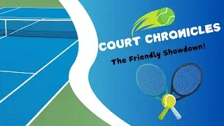 Court Chronicles - The Friendly Showdown! #tennis #tennismatch #tennislife #casualmatch #tenniscourt