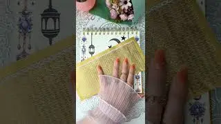ASMR | Ramadan theme | journal with me! #journaling #scrapbooking #asmr  #fun #inspire #satisfying