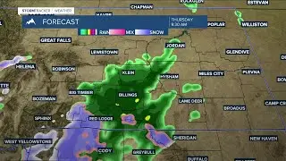 Q2 Billings Area Weather: A cooler and wet couple of days