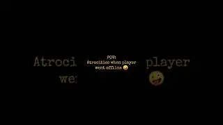 FF Atrocities | #ff #freefire #offline