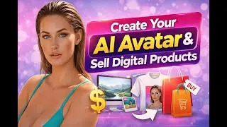 Create your AI avatar and sell digital products