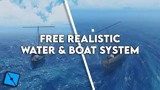 [FREE MODEL] Realistic Water & Boat System | Roblox Studio