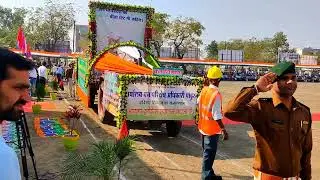 गणतंत्र दिवस के अवसर पर पांढुरना जिले के समस्त विभागो ने सुंदर झाकियां प्रस्तुत की 😍🌳🏕️ #jhakiya