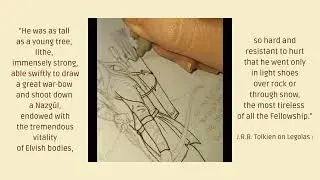 No-Pressure Legolas Drawing &ndash; Quick & Fun Fan Art Timelapse (LOTR)