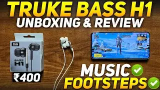 Truke Bass H1 Earphones Unboxing And Review 🔥 Best Type C Gaming Earphones Under 500 Rs