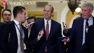 Republicans hold a news conference to announce election of Senate majority leader