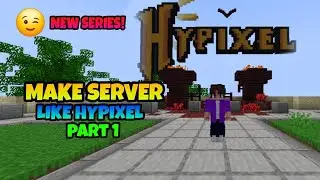 How to make Server like Hypixel 🔥 | Adding plugins and lobby | Hypixel part 1