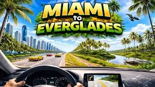 Fantastic Drive from Miami to the Everglades at Sunset Will Take Your Breath Away | Scenic Florida