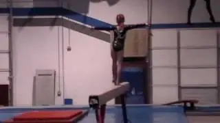 Avery's Balance Beam Routine