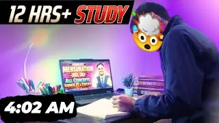 SSC CGL 2026🎯 |  I Stuied 12+HRS | SSC CGLStudy Routine