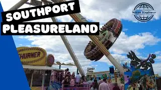 SOUTHPORT PLEASURELAND - walking tour of the famous and historic theme park in the north of England