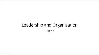 CMRP Certification: Pillar 4 - Organization & Leadership Explained + 10 MCQs
