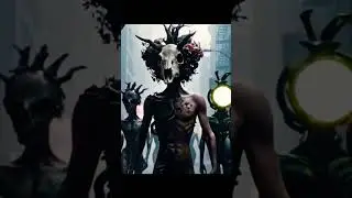 Walking Grotesque creatures