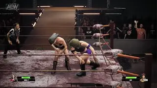 AEW: Fight Forever Mercedes Martinez vs Megan Bayne Street FIGHT