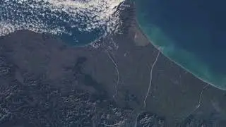 New Zealand's South Island filmed by our 4K cameras on the ISS on 18 December 2024 at 06:07 UTC