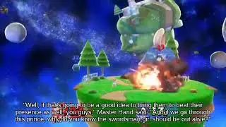 🚖🤘🌧Melee Self-Destruct Zero Suit Samus using Key 🤸🎗 below Up Tilt Skyloft