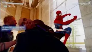 Marvel Spider-Man (PS4) Kingpin/Wilson Fisk Boss Fight (No Damage + Spectacular Difficulty)