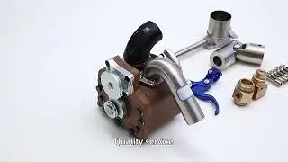 CNC Machining Service universal joint Copper fitting Jet Ski parts Throttle valve gear box