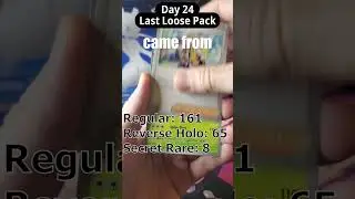 Hitting Another Double Rare!! Booster Pack Day 24! #pokemon #unboxing #masterset #scarletviolet