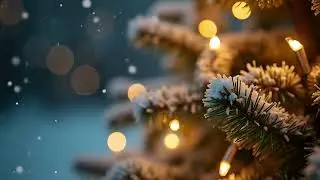 Magic of Winter: Snow, Lights, and Serenity ❄️✨