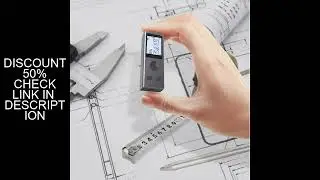 Kinlopto Mini Laser Rangefinder  Portable  Laser Distance Meter USB Charger High Precision Measureme