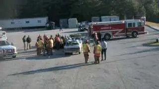 Time Lapse Car Wreck Simulation from the 2013 EMT Operations Exercise