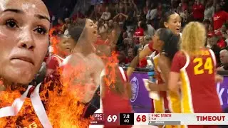 Первокурсник создан для клатча?! Трояны USC против NC StateWolfpack | Реакция на лучшие моменты игры