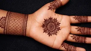 😍 New Stylish Mehndi Design 2026Latest Front Hand Mehndi Design || Simple Beautiful || Mehndi Design