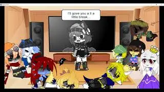 ⭐Undertale reacts Part 1⭐   //The Cantalope girl // Series