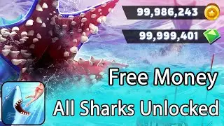 Как получить неограниченное количество монет и драгоценных камней в Hungry Shark Evolution | Все ...