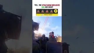 Yes... The Stratagem Duplicate Bug Are Back! - Helldivers 2