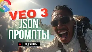 VEO 3.1 Как сделать вирусную рекламу через JSON промпт | GPT для генерации идей | Инструкция