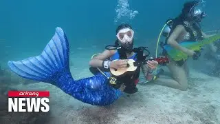 Underwater concert in Florida promotes protection for coral reefs