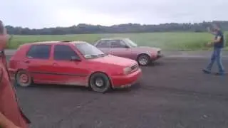 corolla te72 vs vw golf 2.0 arrancones cd. valles