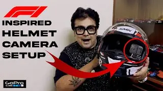 F1 Inspired Helmet Camera Setup Using GoPro | Ultimate POV Like Formula 1 Drivers!