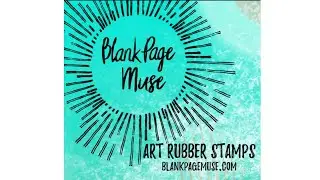 Blank Page Muse Altered Playing Card