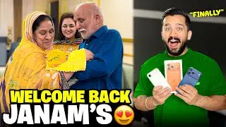 Emaan and Kivan Back in house🥺Finally unboxing my New iphone 17😍