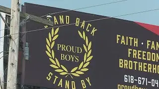 Proud Boys sign sparks outrage in Clinton County
