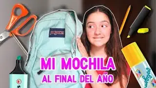 ASÍ QUEDO MI MOCHILA 2018