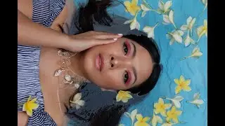 Fun eye makeup & bronzy glowing look | Indri Novelin