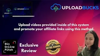 Upload Bucks Review with FREE Bonuses Included | Pros & Cons #UploadBucks