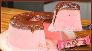 O MELHOR PUDIM SORVETE DO MUNDO I SIMPLES E FÁCIL I SORVETE CASEIRO I Receitas de Pai