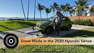 2020 Hyundai Venue Snow Mode Demonstration
