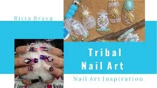 Tribal Nails - Ethnic Patterns Nail Art