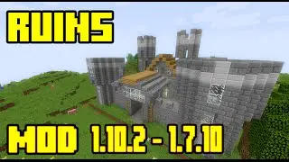 Ruins (Structure Spawning System) |Para 1.10.2 y Otras Versiones En Espa&ntilde;ol | Mod Review