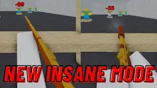 NEW GOLDEN MUSKET AND HUSH PUPPY IN ARSENAL (Roblox Arsenal) New Insane Mode