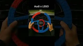 Audi LEGO Steering Wheel POV &mdash; Will It Snap?